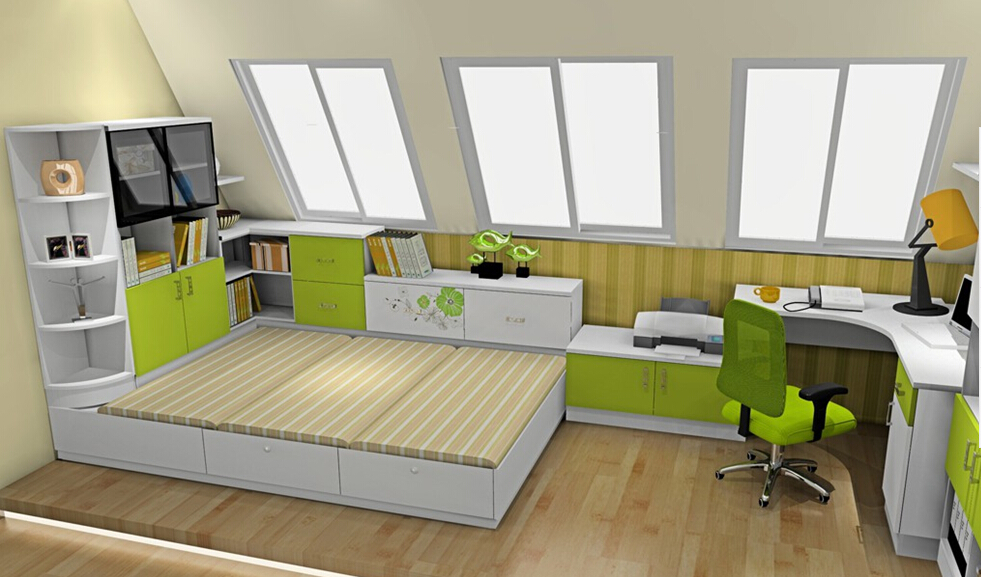 0198期榻榻米设计丨CAD图纸含平立面+参考例图